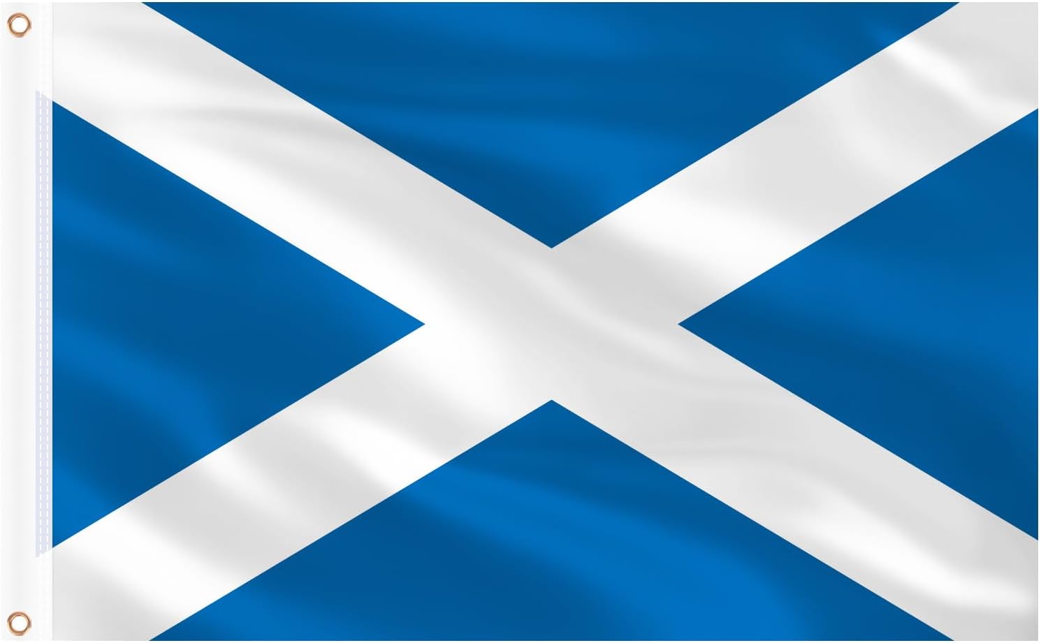 AhfuLife Scottish Flag 5ft x 3ft Review: A £8.99 Saltire That Splits the Room