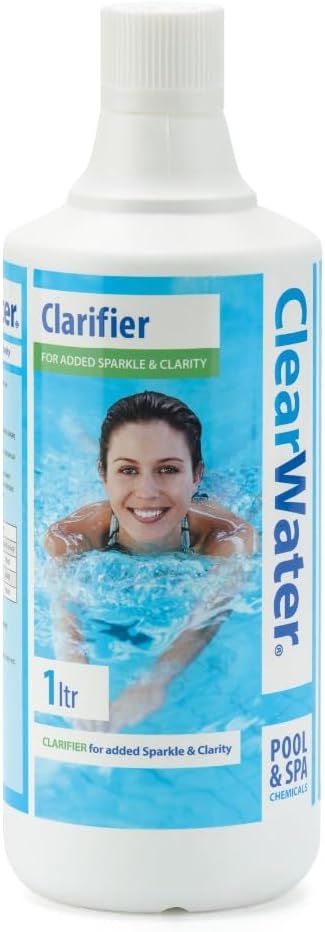 Clearwater Water Clarifier 1L bottle for hot tubs, spas and pools