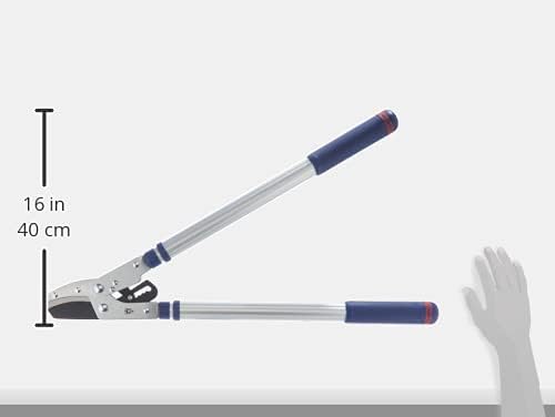 Spear & Jackson 8100RS Razorsharp ratchet anvil lopper full product view