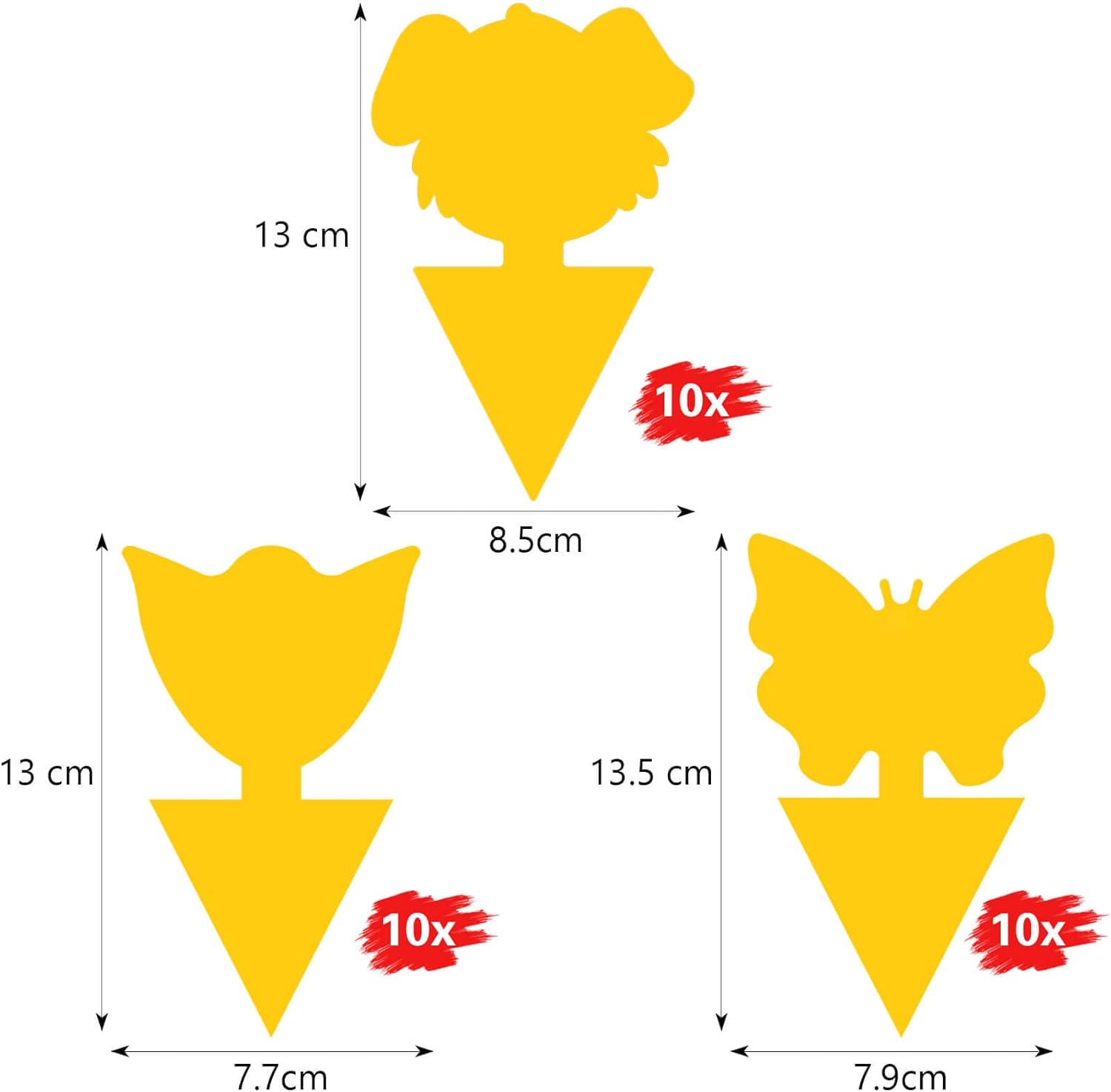 Angled view of the Blooven trap packaging and individual sticky boards