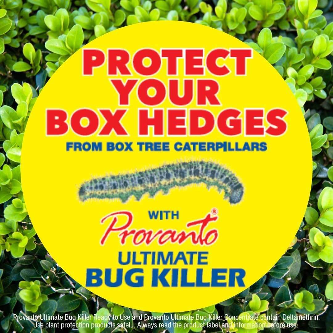 Provanto Ultimate Bug Killer packaging showing trigger mechanism