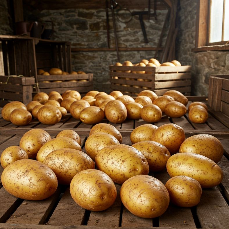 How to Store Potatoes for Winter UK: Long-Term Storage Methods
