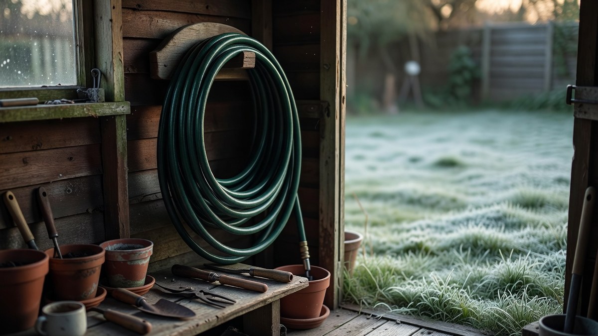 How to Store a Garden Hose Over Winter in the UK