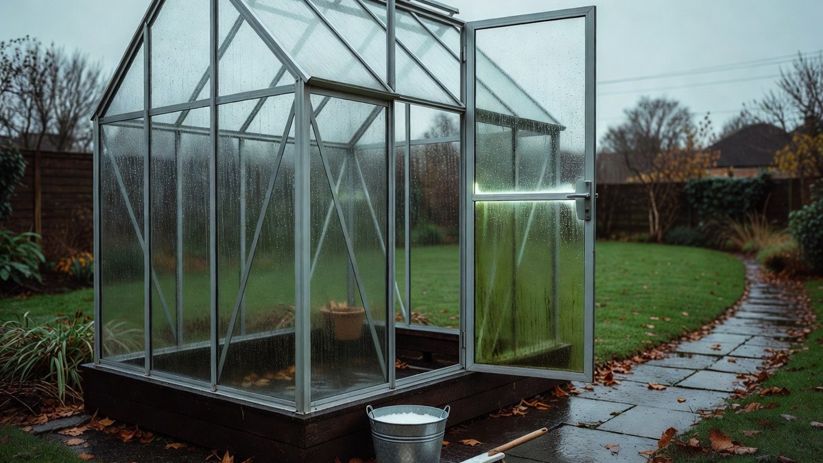 How to Clean a Greenhouse Before Winter in the UK