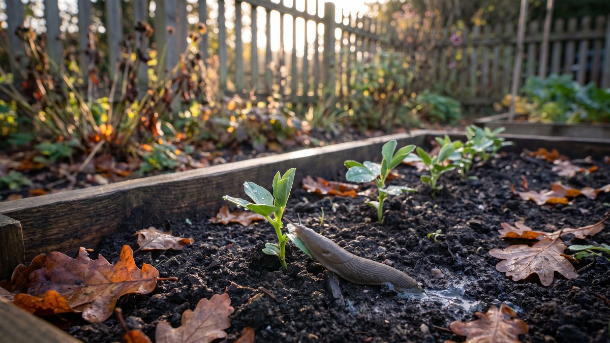 How to Stop Slugs Eating Seedlings in Autumn (UK Guide)